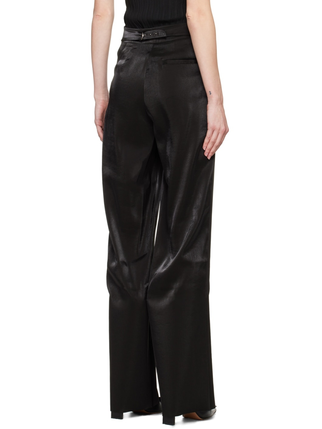 Black Les Sculptures  'Le pantalon Cubo' Trousers - 3