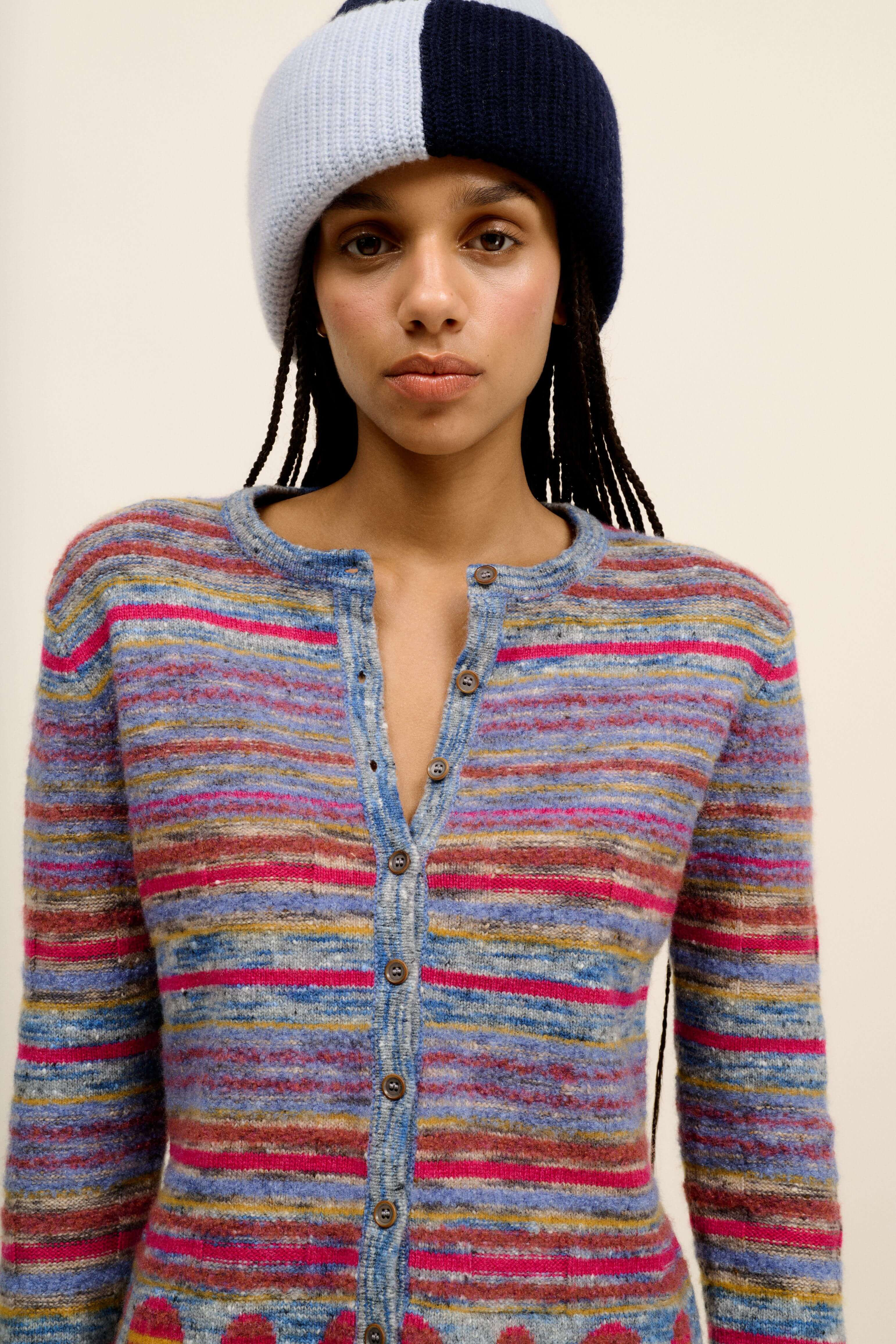 EXPLORER STRIPE WOMEN'S CARDIGAN - 3