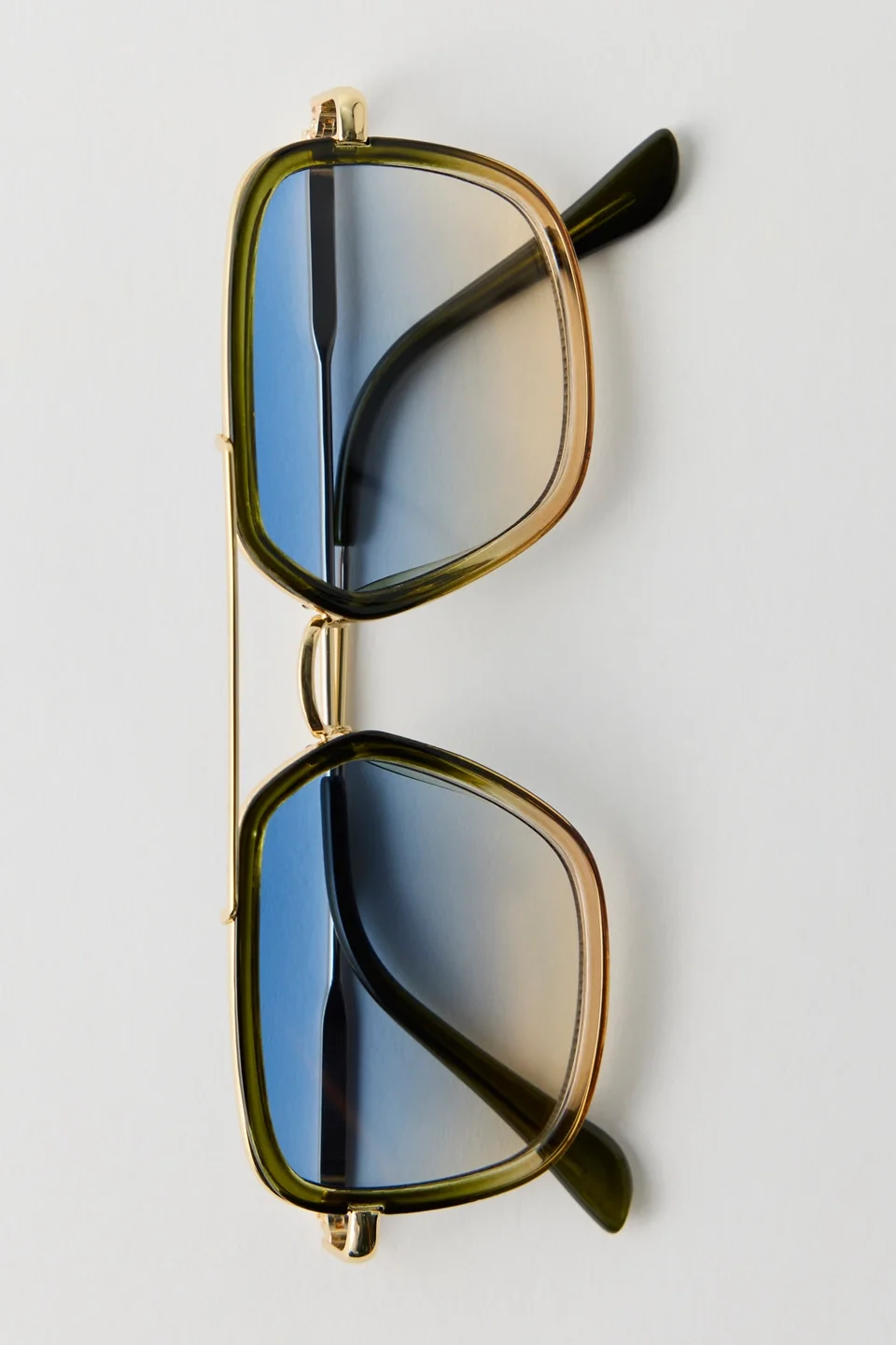 Luna Classic Tinted Aviator Sunglasses - 1