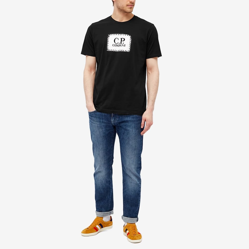 C.P. Company Stitch Block Logo Tee - 6