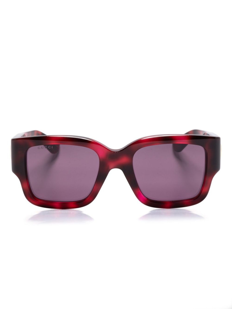 square-frame sunglasses 1