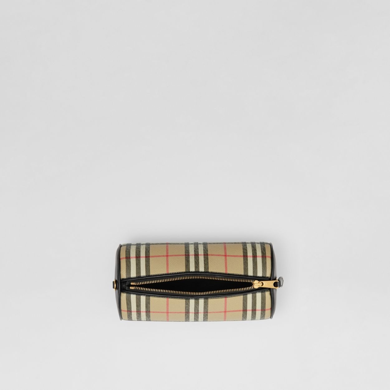 Vintage Check Barrel Bag - 5