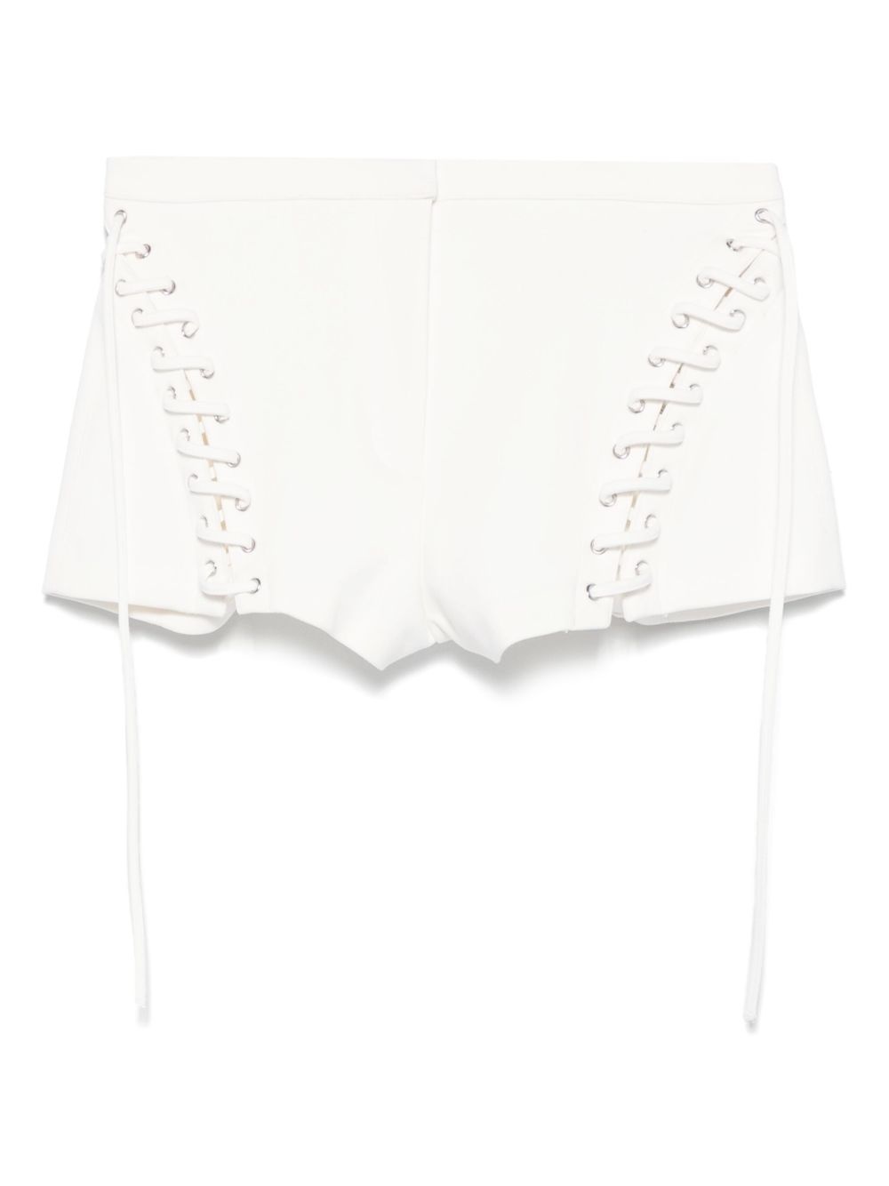 eyelet-detail shorts - 1