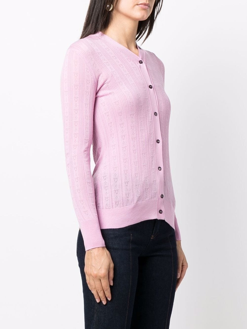 Gancini knitted cardigan - 3