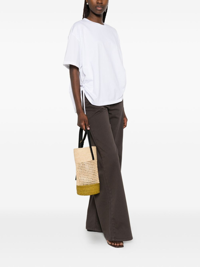 Herno drawstring-hem T-shirt outlook