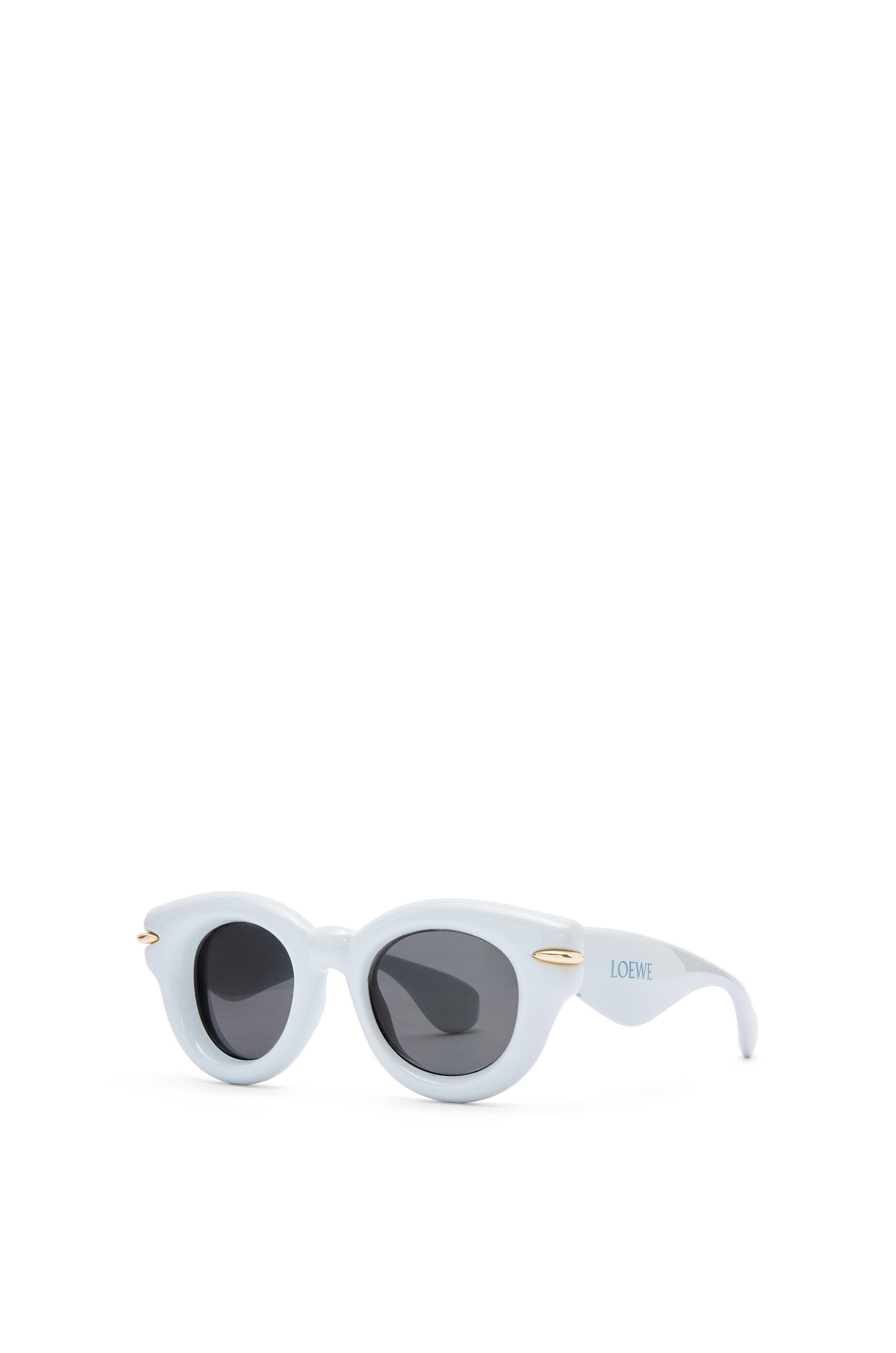 Inflated round sunglasses in nylon - 2