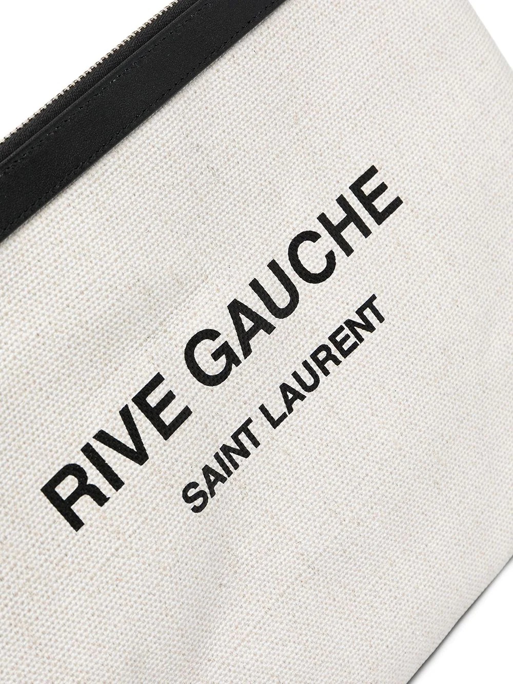 logo-print clutch - 4