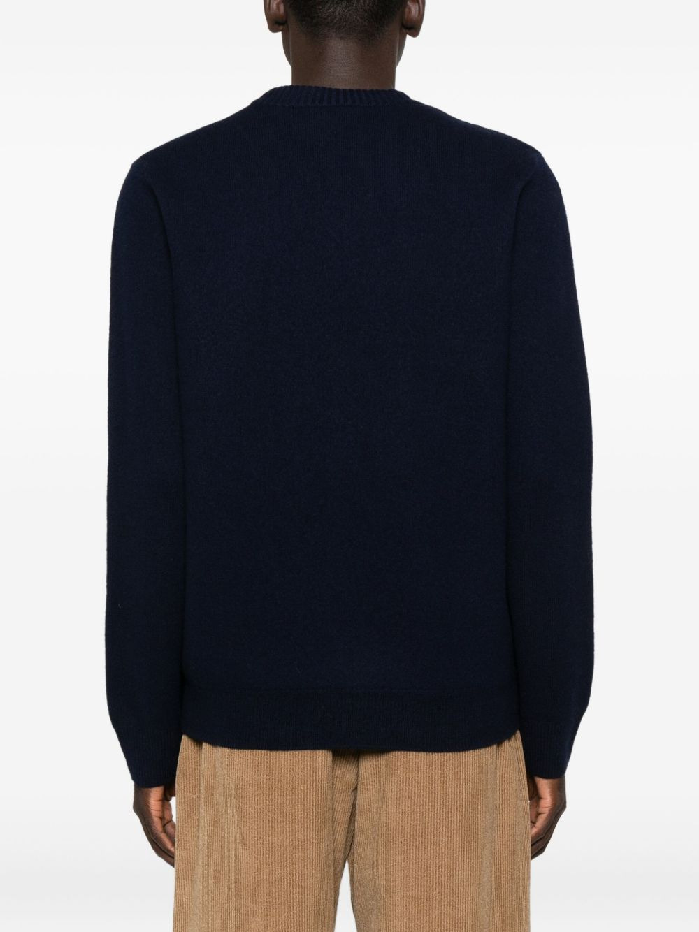 crew-neck long-sleeve sweater - 4