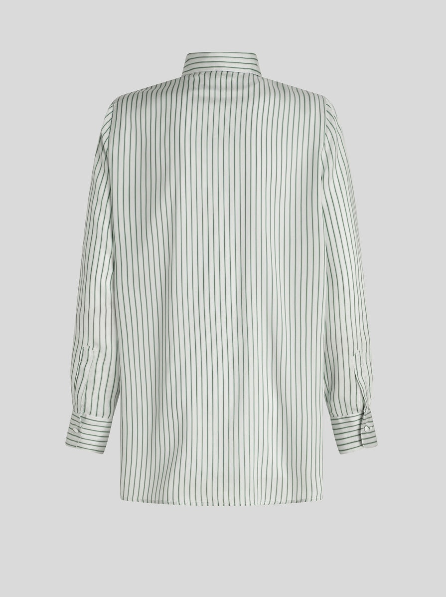 STRIPED SHIRT WITH LOGO - 5