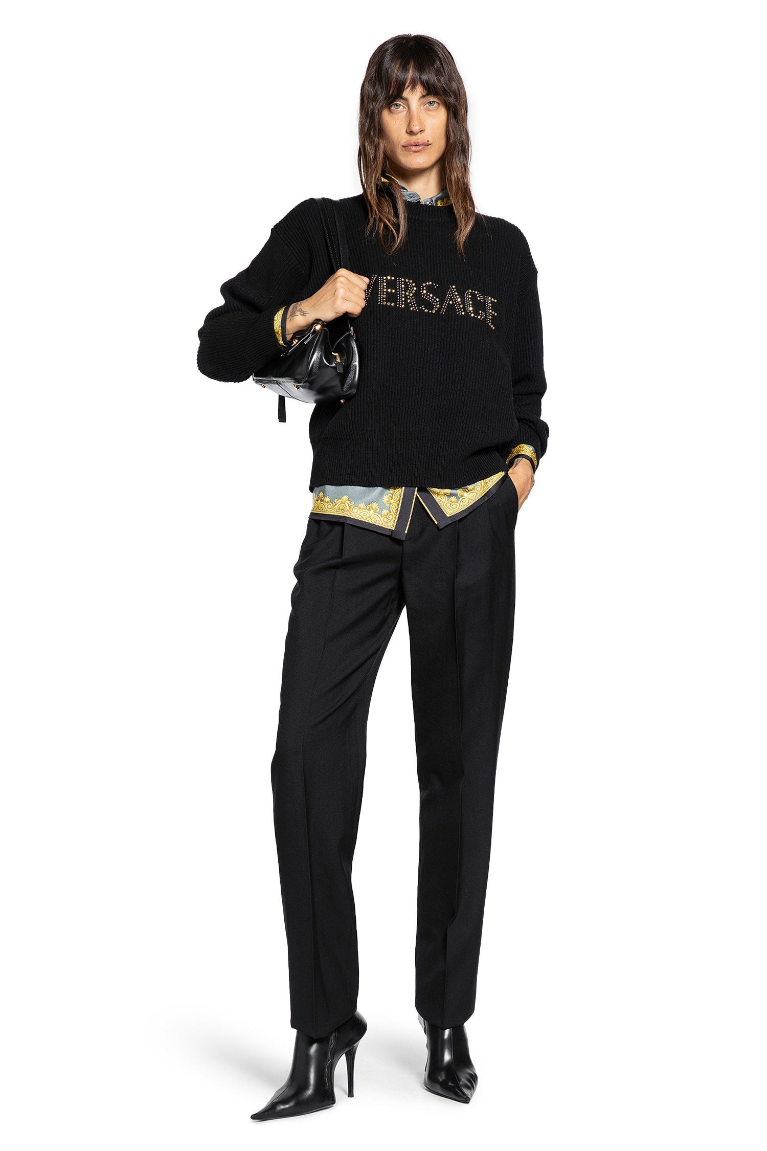 Logo Sweater In Wool - 5