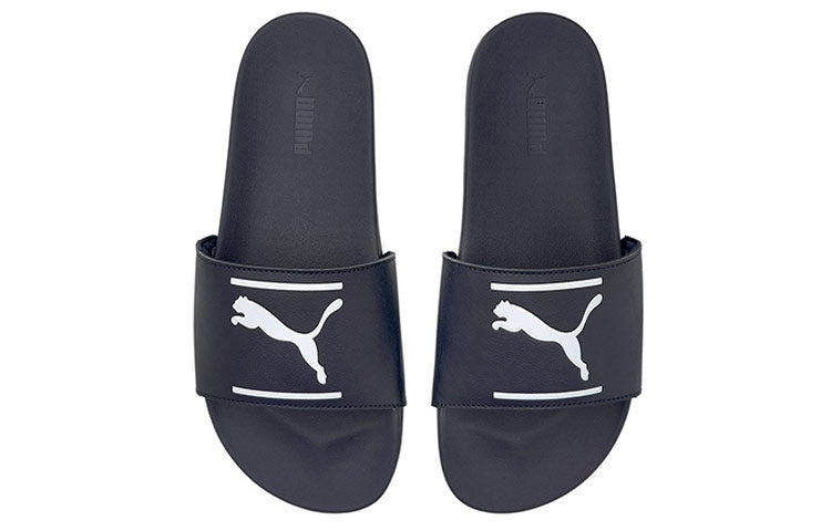 PUMA Leadcat Future Comfort Slide 'Black White' 380673-01 - 3