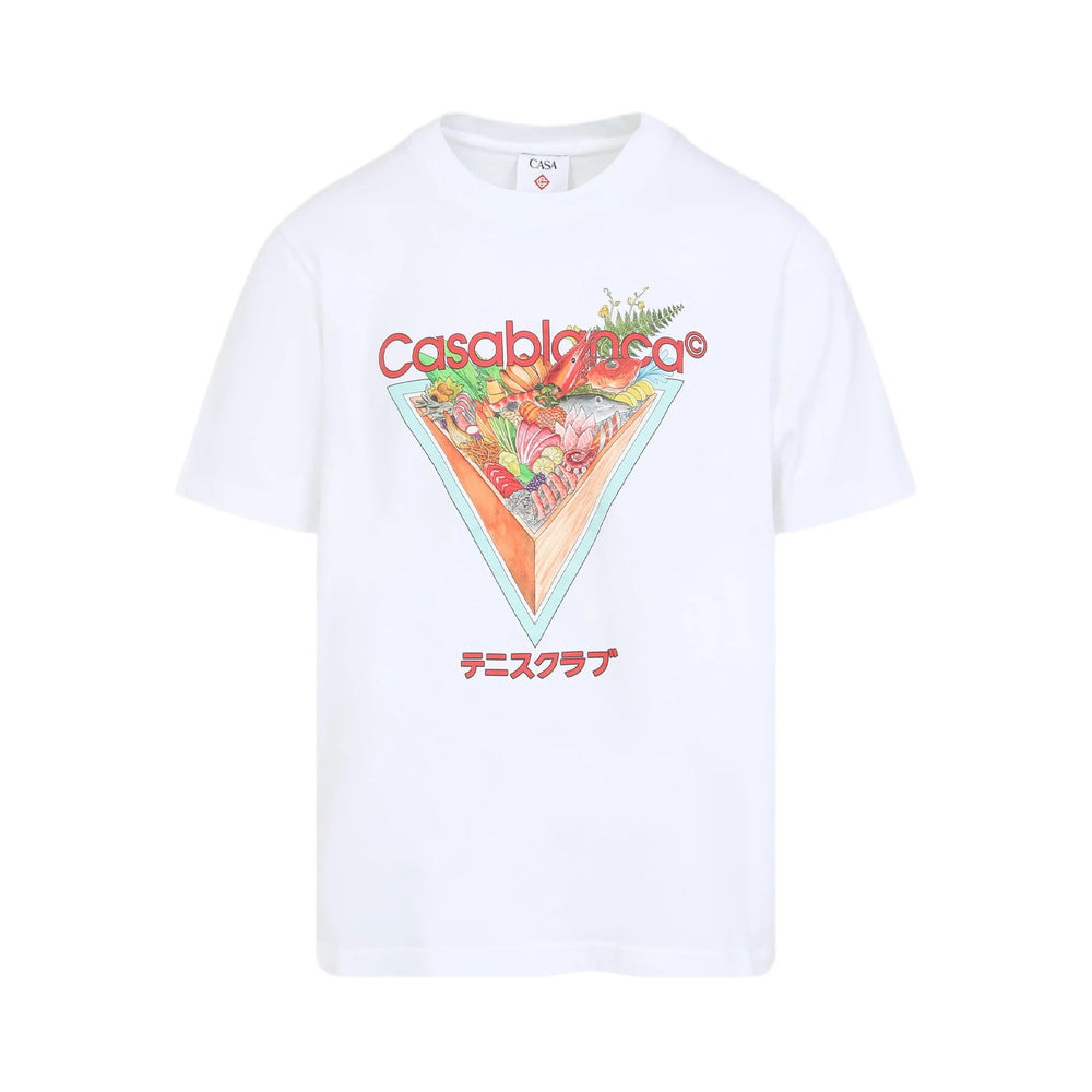 Casablanca White T-Shirts & Vests - T-Shirts Men - 3