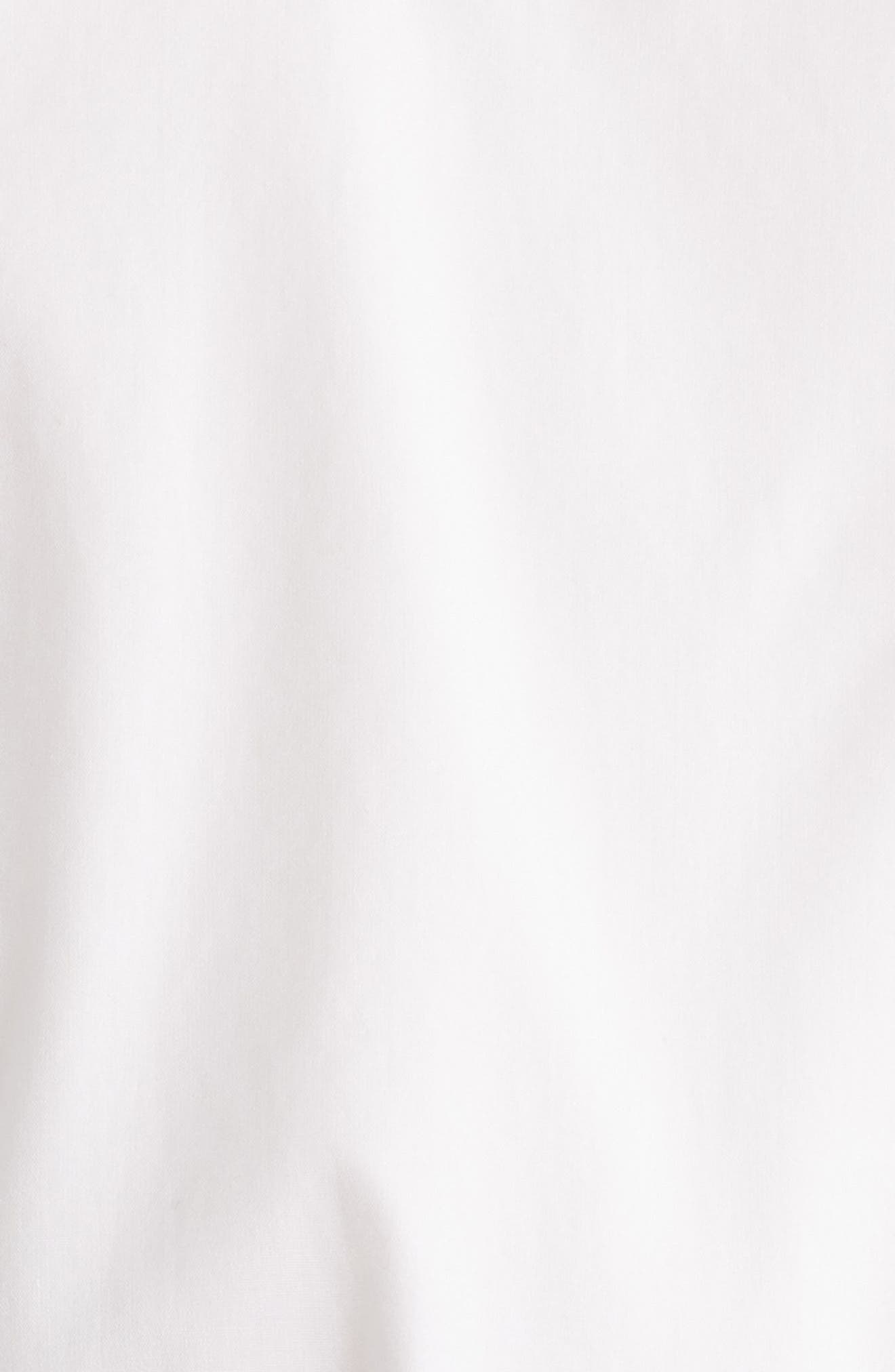 rag & bone Gretchen Short Sleeve Poplin Button-Up Shirt in White at Nordstrom - 6