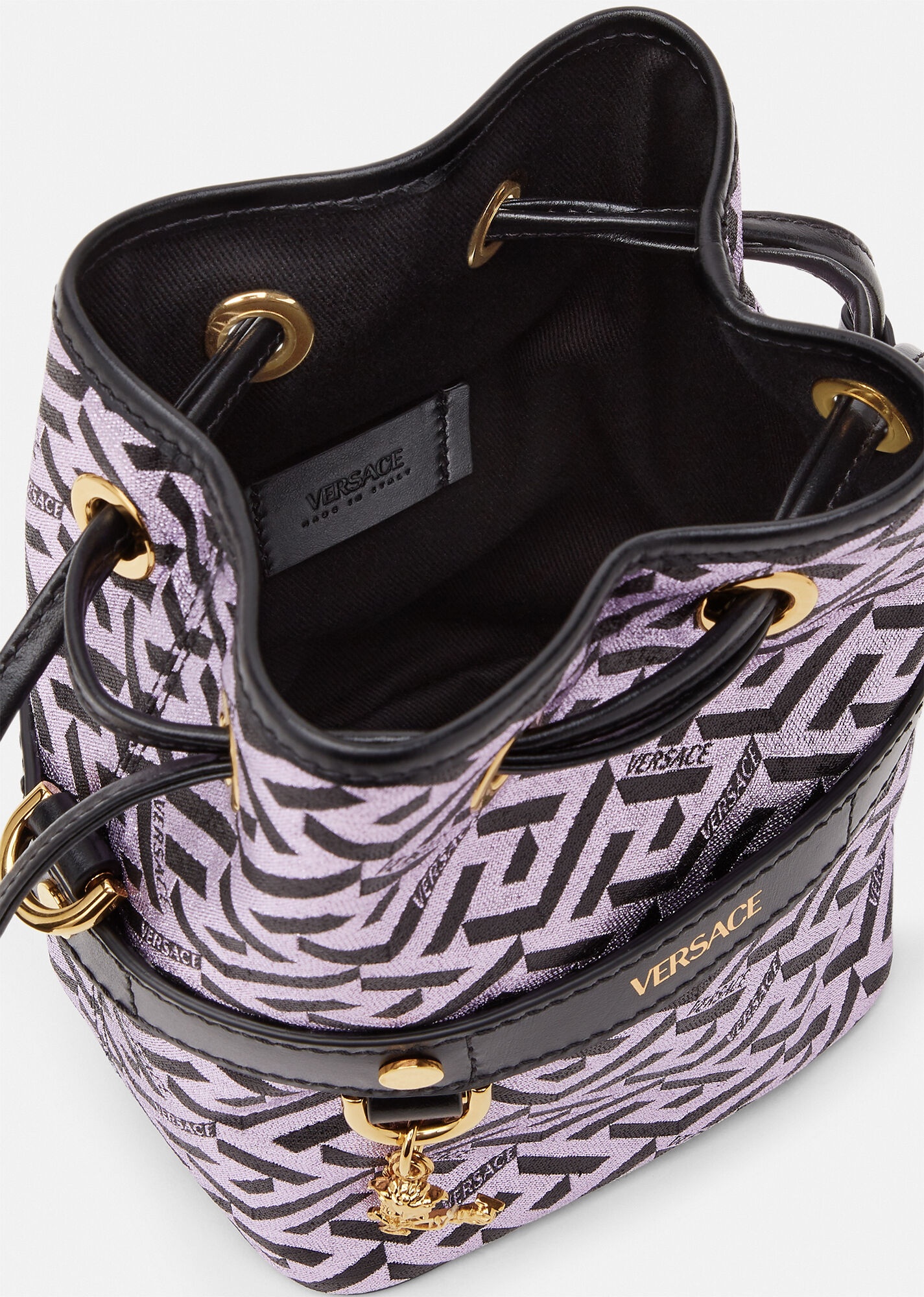 La Greca Signature Bucket Bag - 5