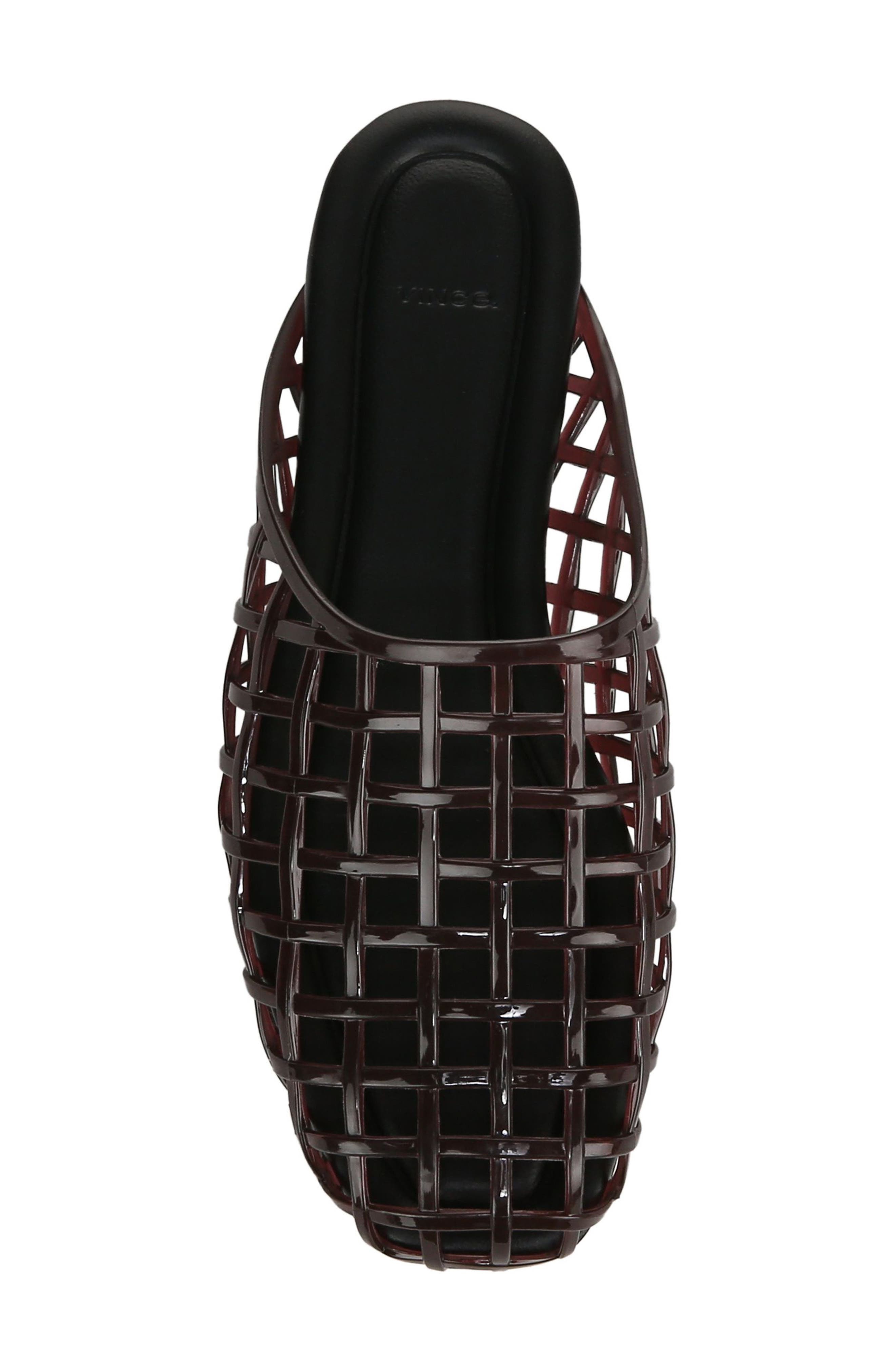 Vince Barcelona Jelly Cage Mule in Ganache at Nordstrom - 5