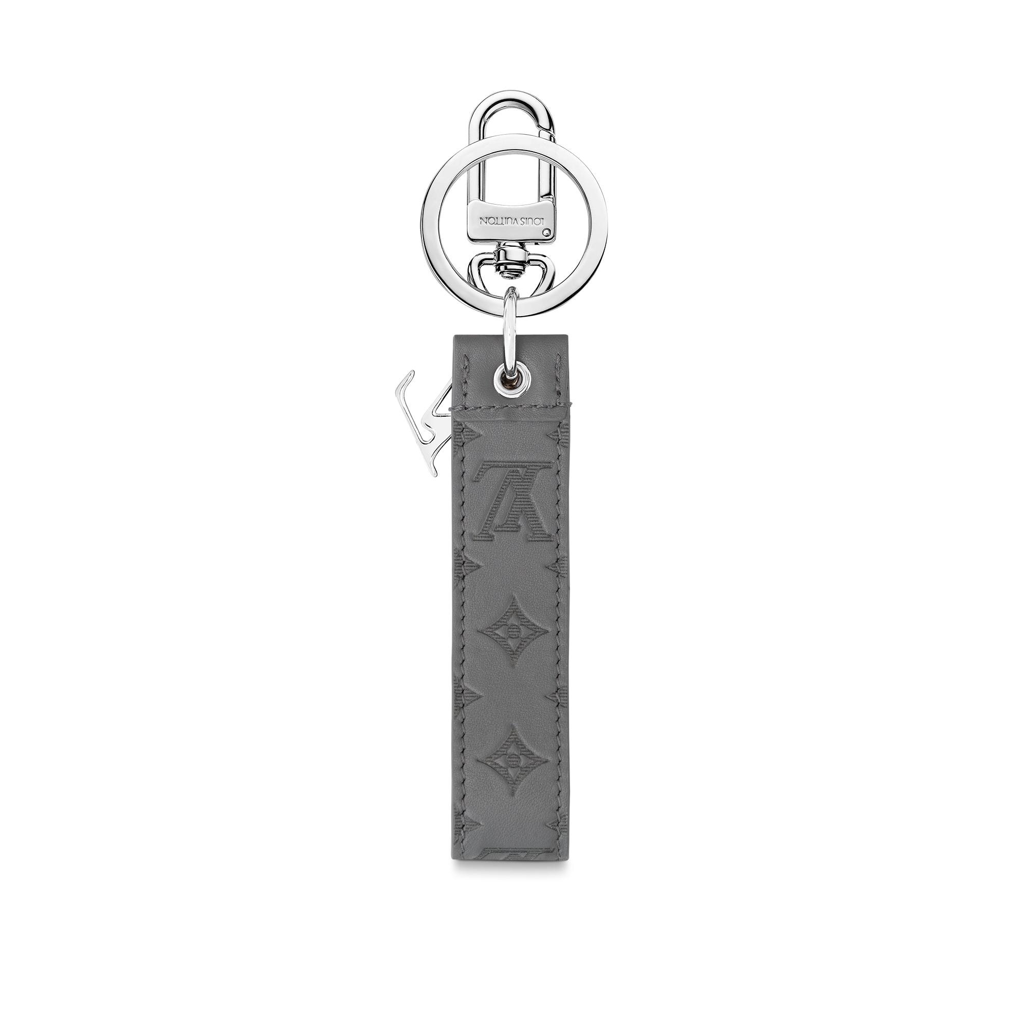 LV Shape Dragonne Bag Charm And Key Holder - 2
