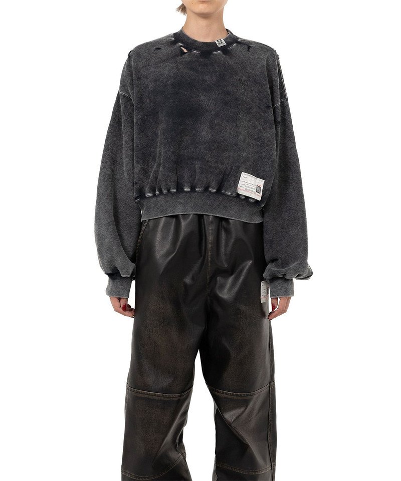 Maison MIHARAYASUHIRO Bleached Sweatshirt outlook