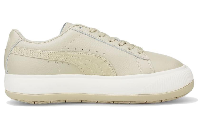 (WMNS) PUMA Suede Mayu Tonal Low Tops Casual Skateboarding Shoes Khaki 384870-02 - 3