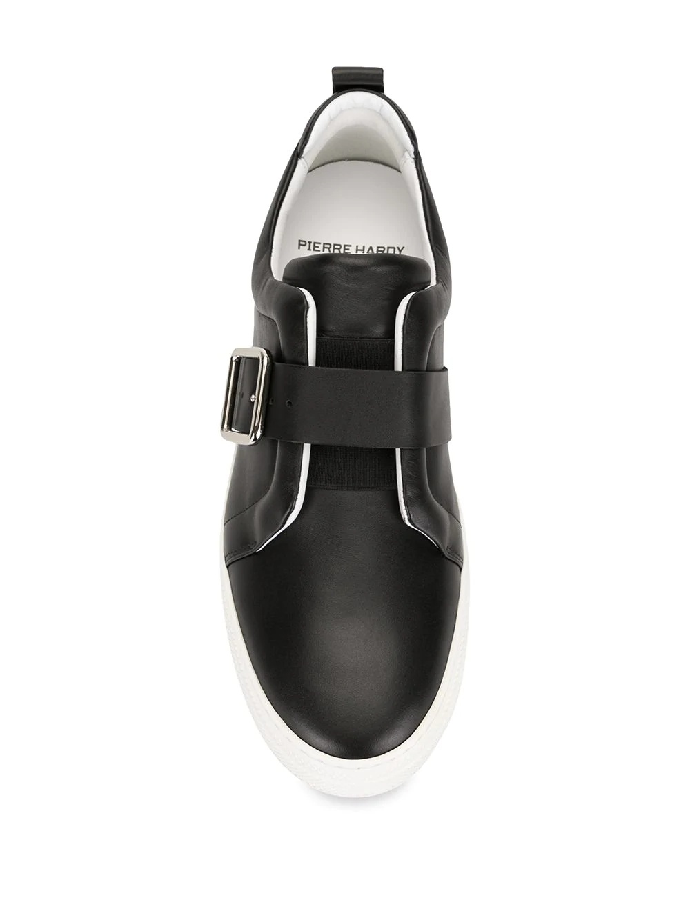 slider buckle slip-on sneakers - 4