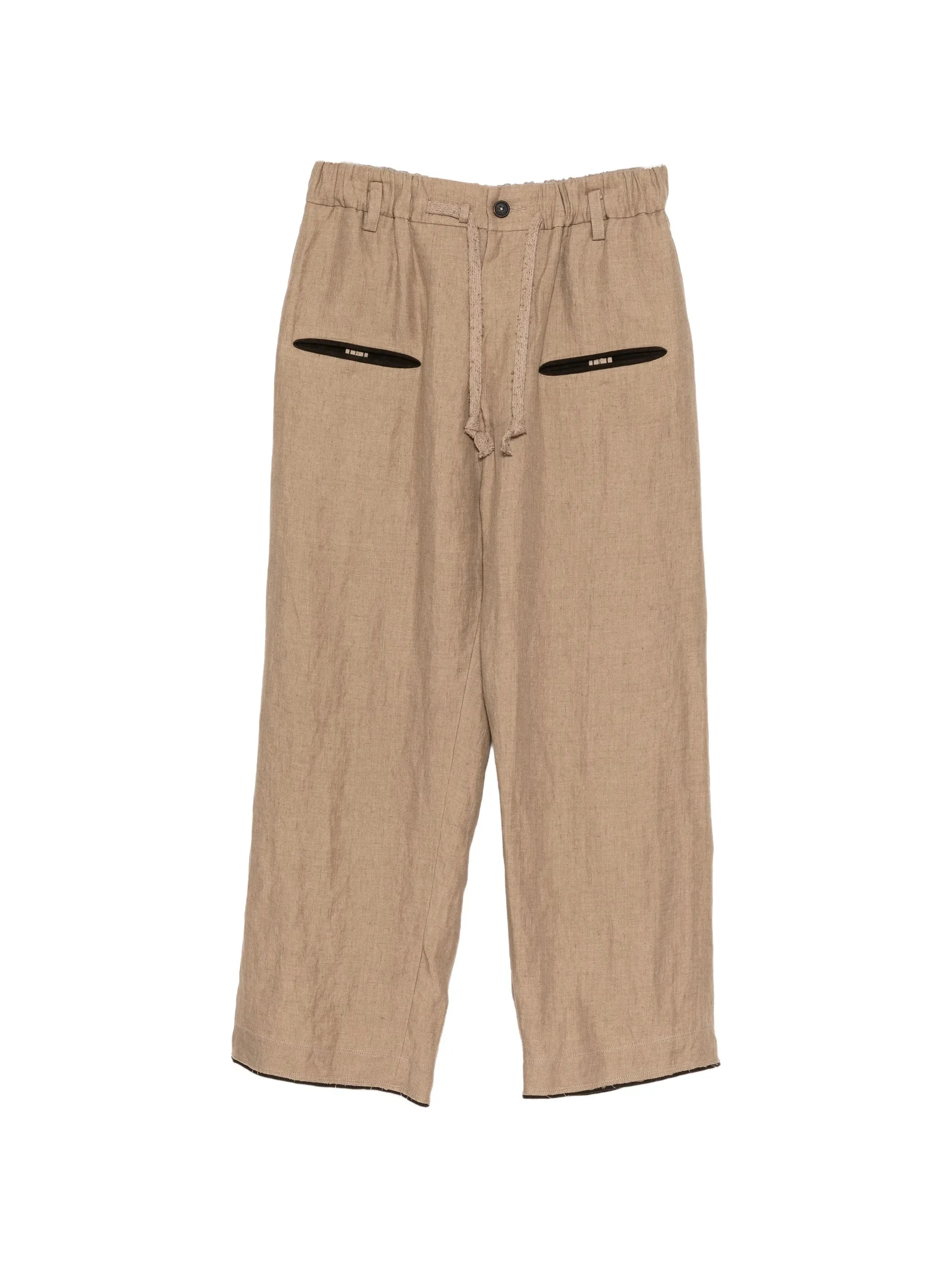 DRAWSTRING-WAIST TROUSERS - 1
