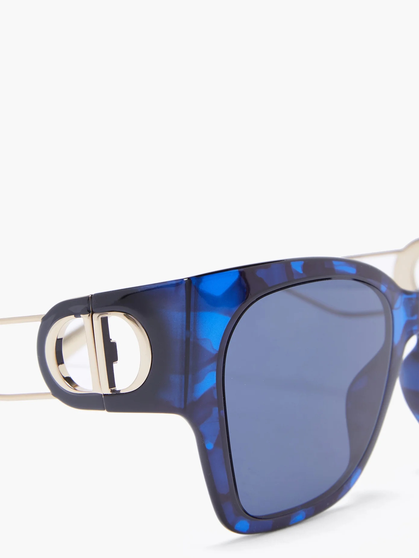 30Montaigne1 square acetate and metal sunglasses - 2