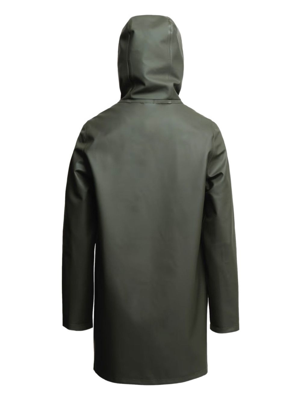 drawstring hood raincoat - 2