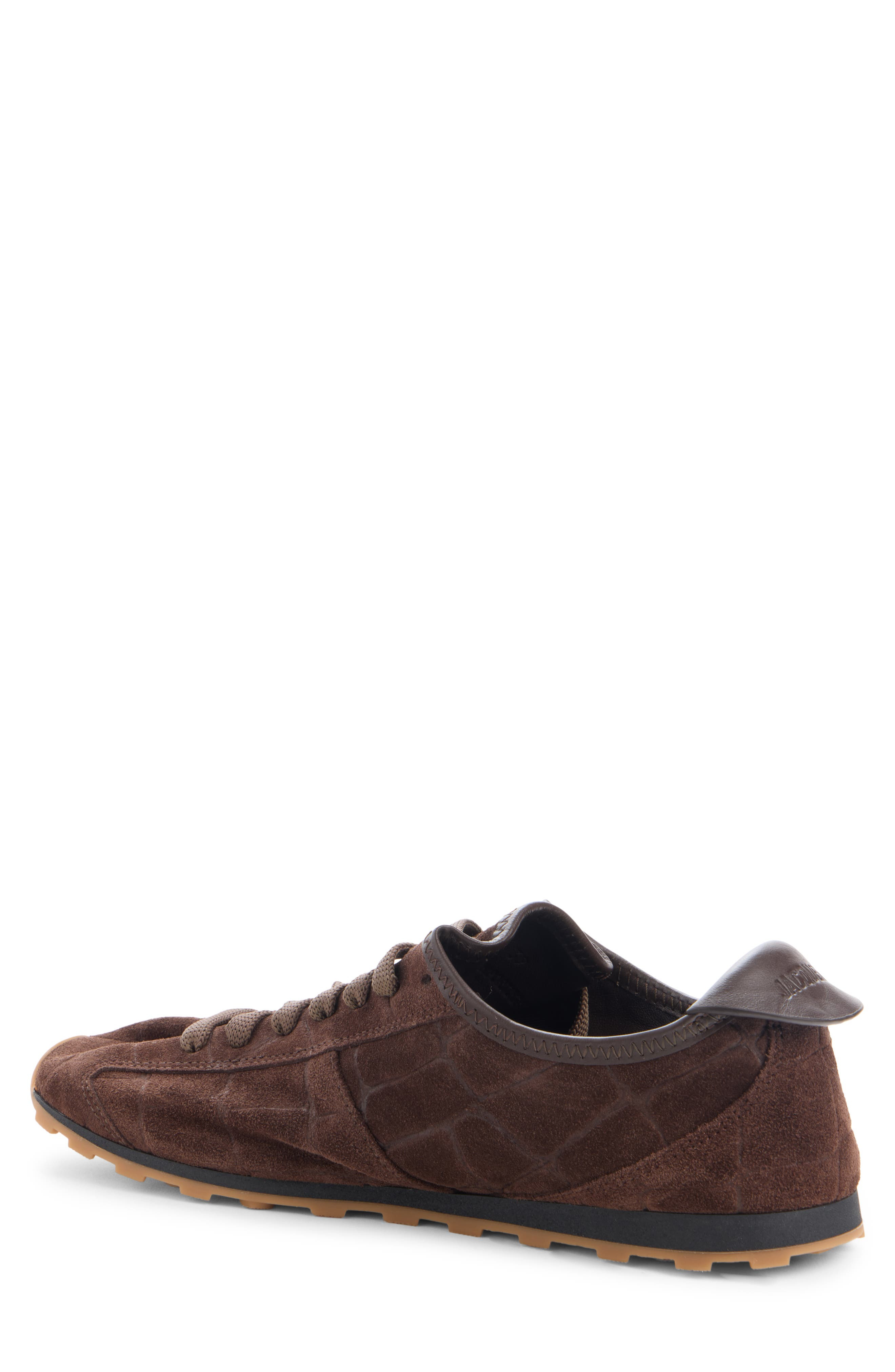 Jacquemus Les Tennis Low Top Sneaker in Dark Brown 880 at Nordstrom - 2