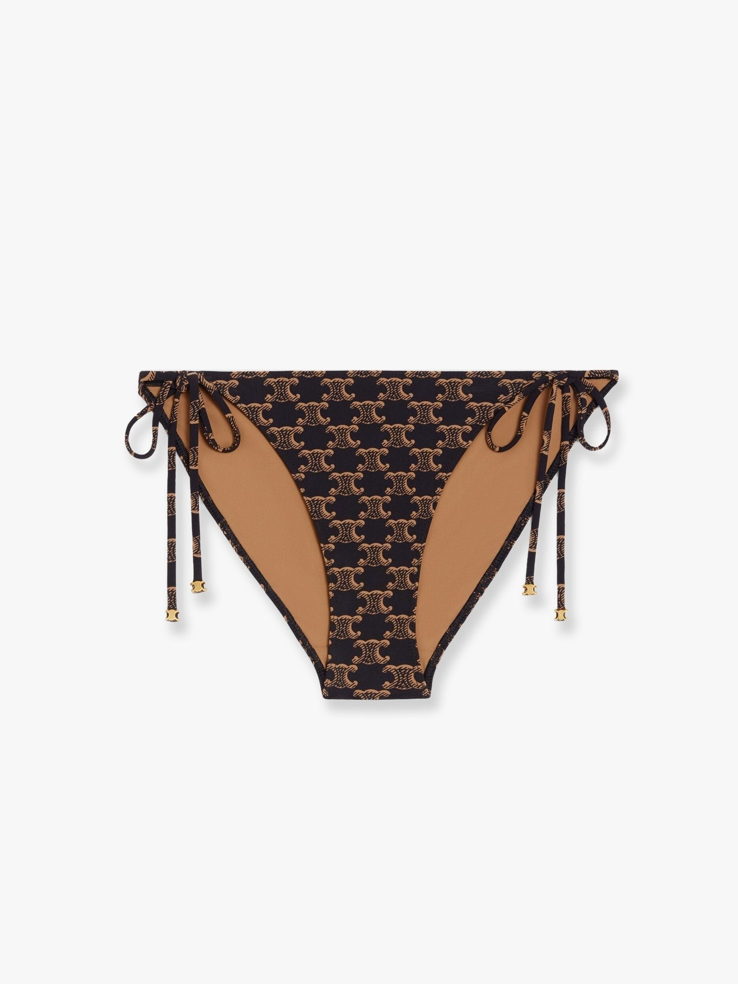 ビキニ Celine Slip Mare Con Cerchi Laterali Triomphe In Oro. s-l400.jpg