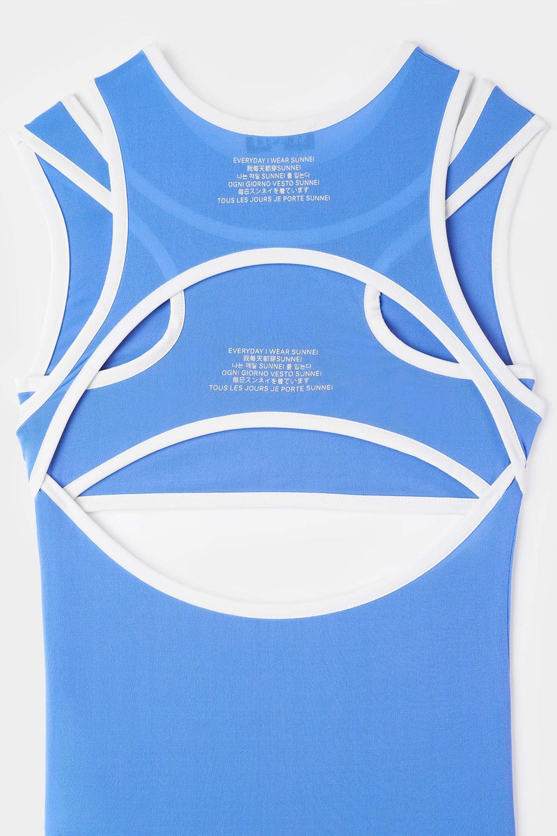 SUPER STRETCH COMBINED TOP / sapphire blue 6