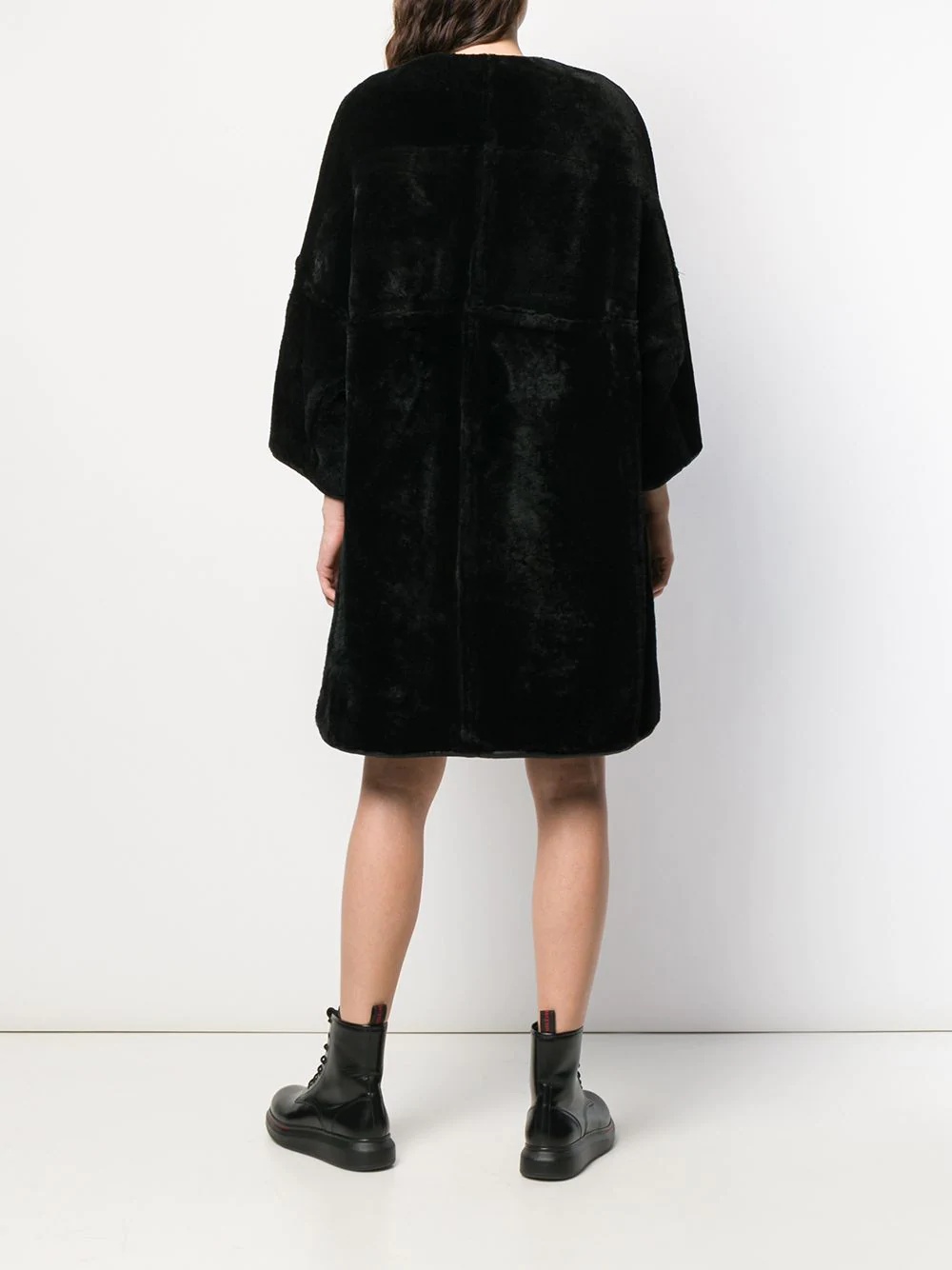 shearling coat - 4