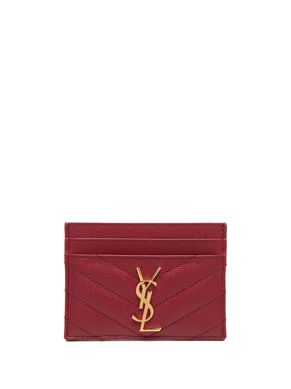 Monogram quilted cardholder - 1