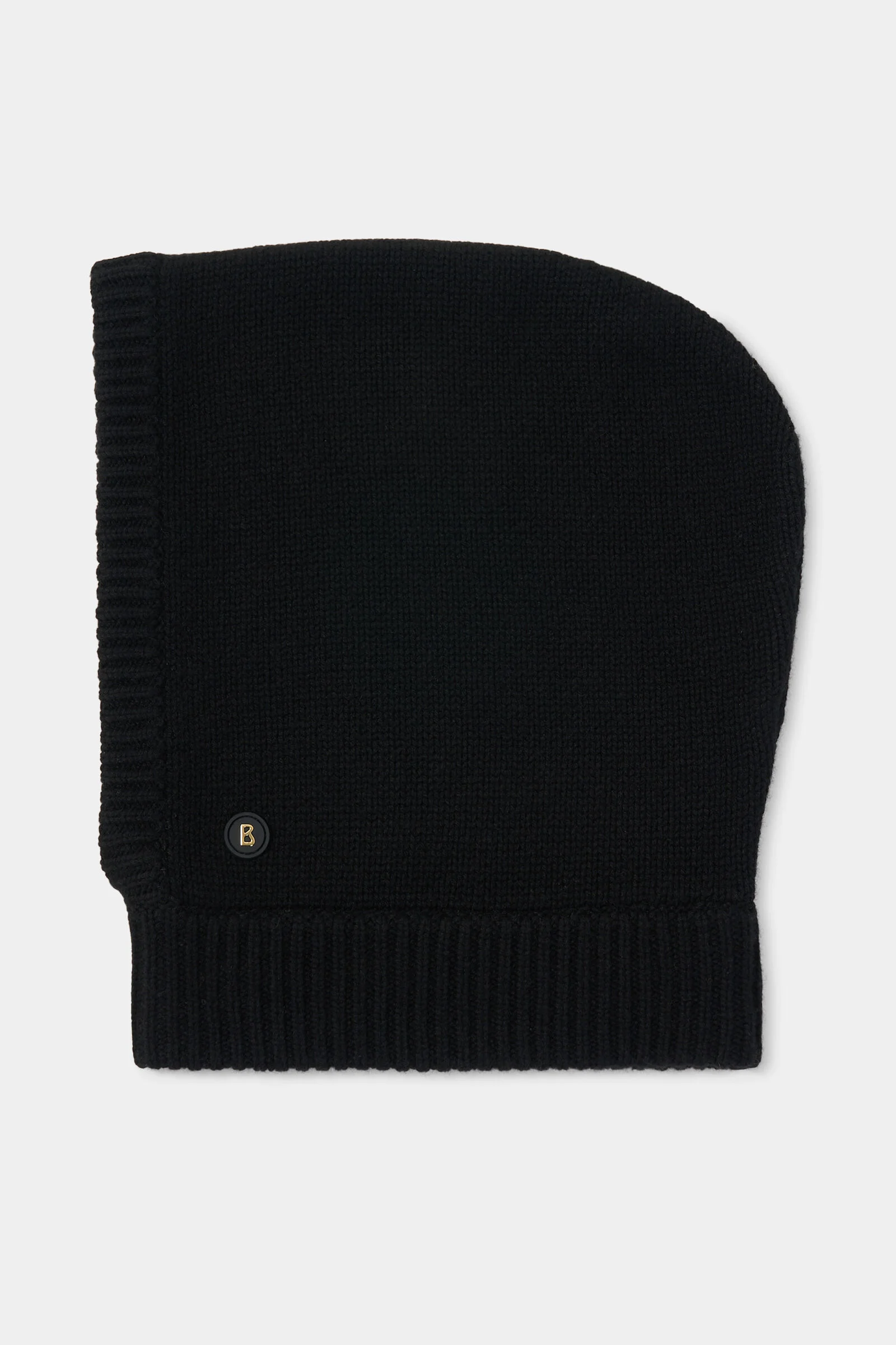 Berny Virgin Wool and Cashmere Balaclava in Black - 1