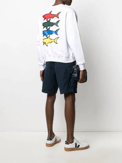 Paul & Shark logo-patch cotton sweater outlook