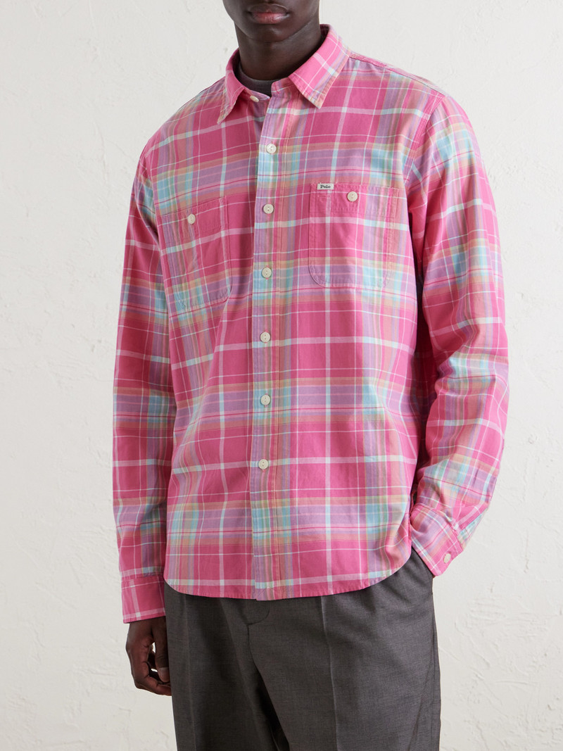 Checked Cotton Shirt 3