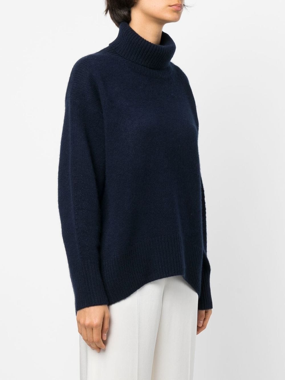 roll-neck long-sleeve jumper - 3