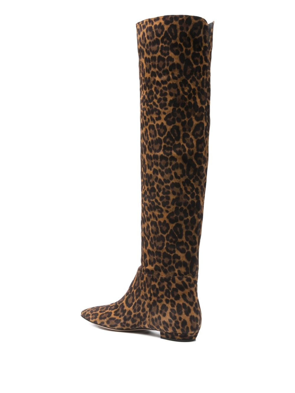 10mm leopard-print calf-leather boots - 3