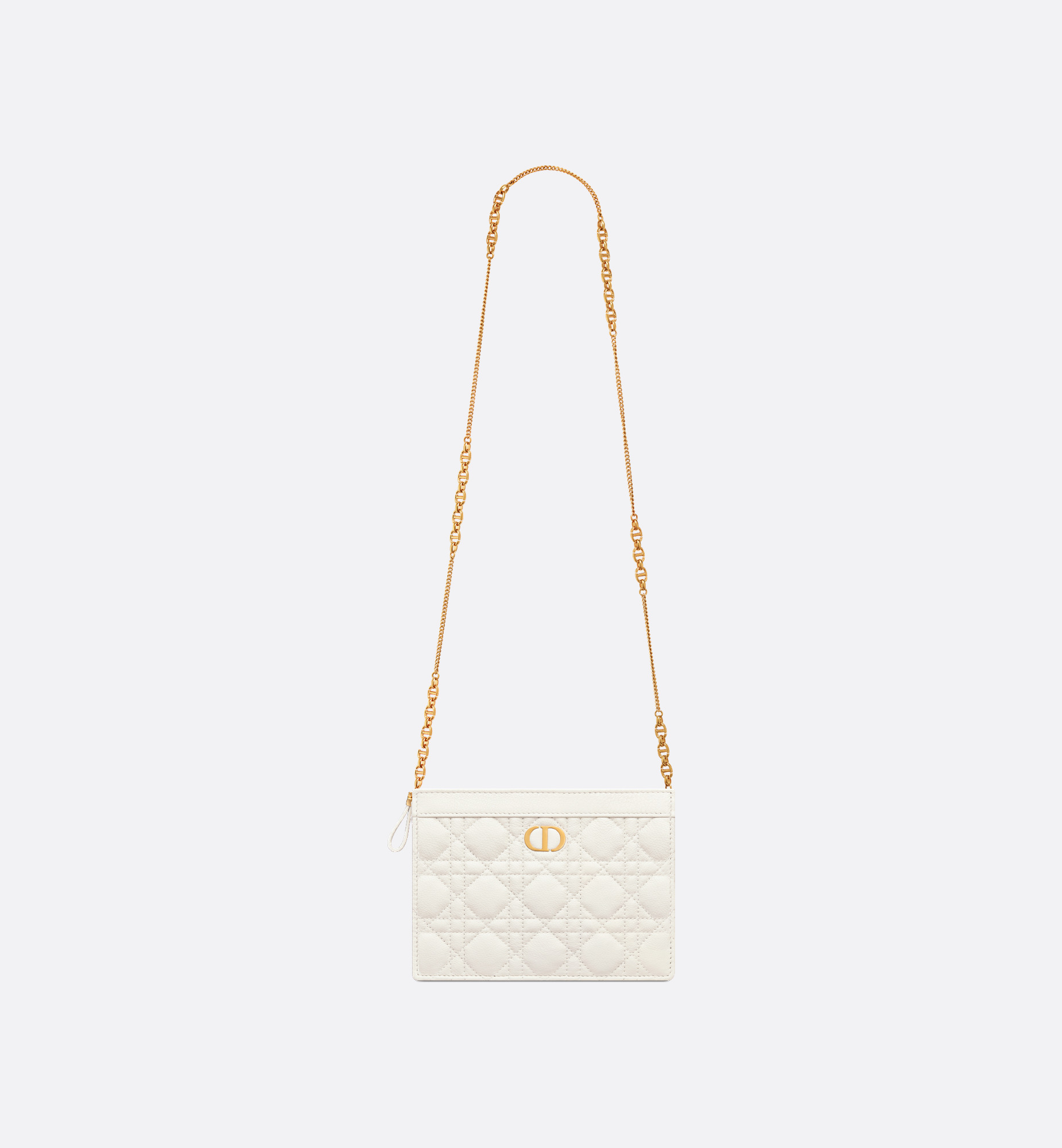Dior Caro Zipped Pouch with Chain - 4