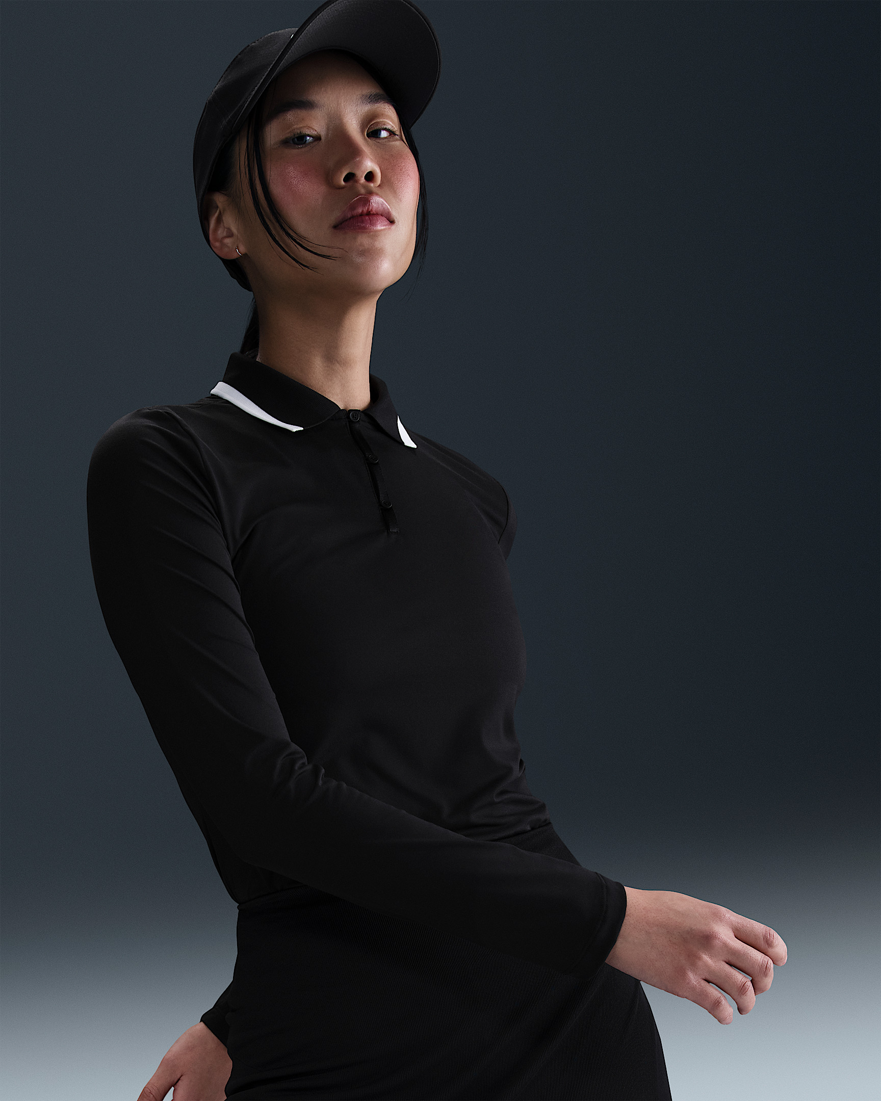 Nike Tour Women's Dri-FIT UV Protection Long-Sleeve Golf Polo - 3