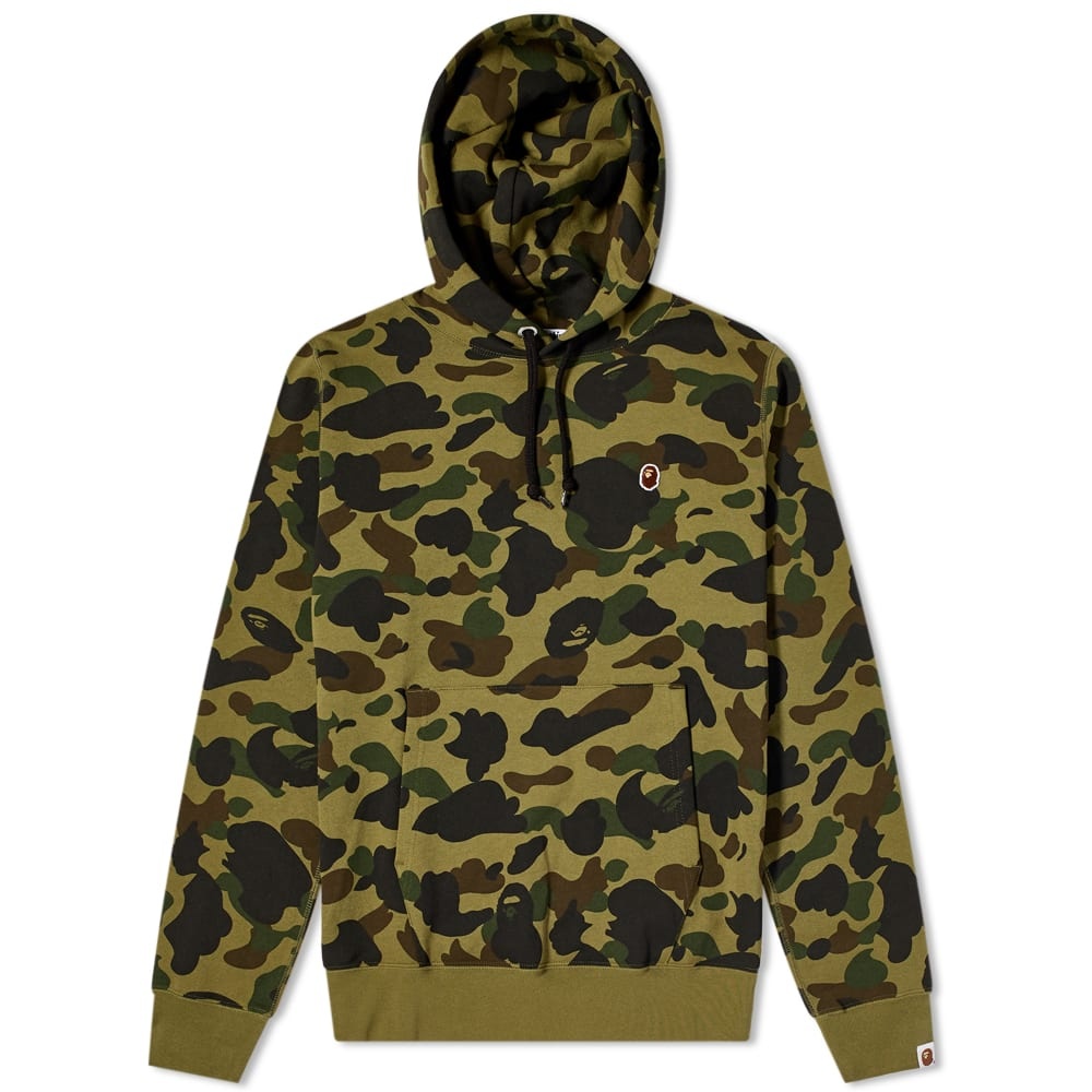 A Bathing Ape 1st Camo One Point Pullover Hoody - 1