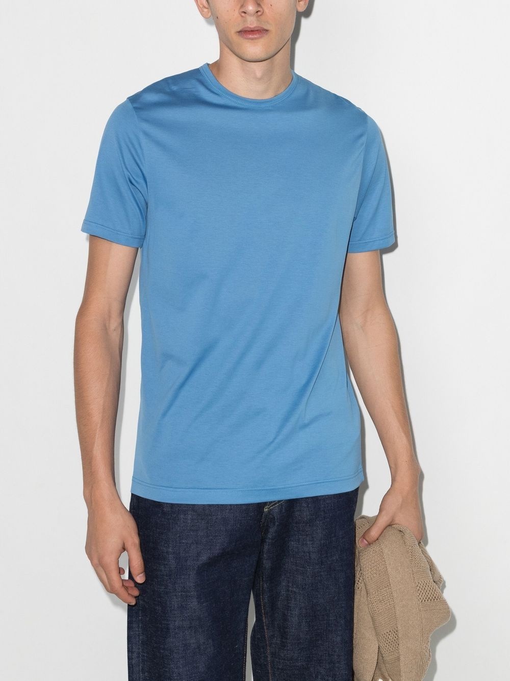 round-neck short-sleeve T-shirt - 2