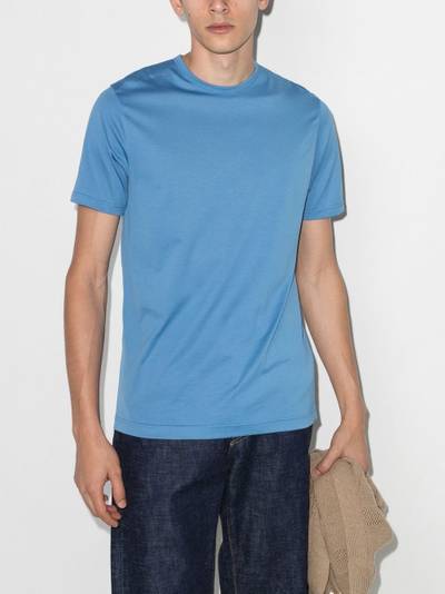 Sunspel round-neck short-sleeve T-shirt outlook