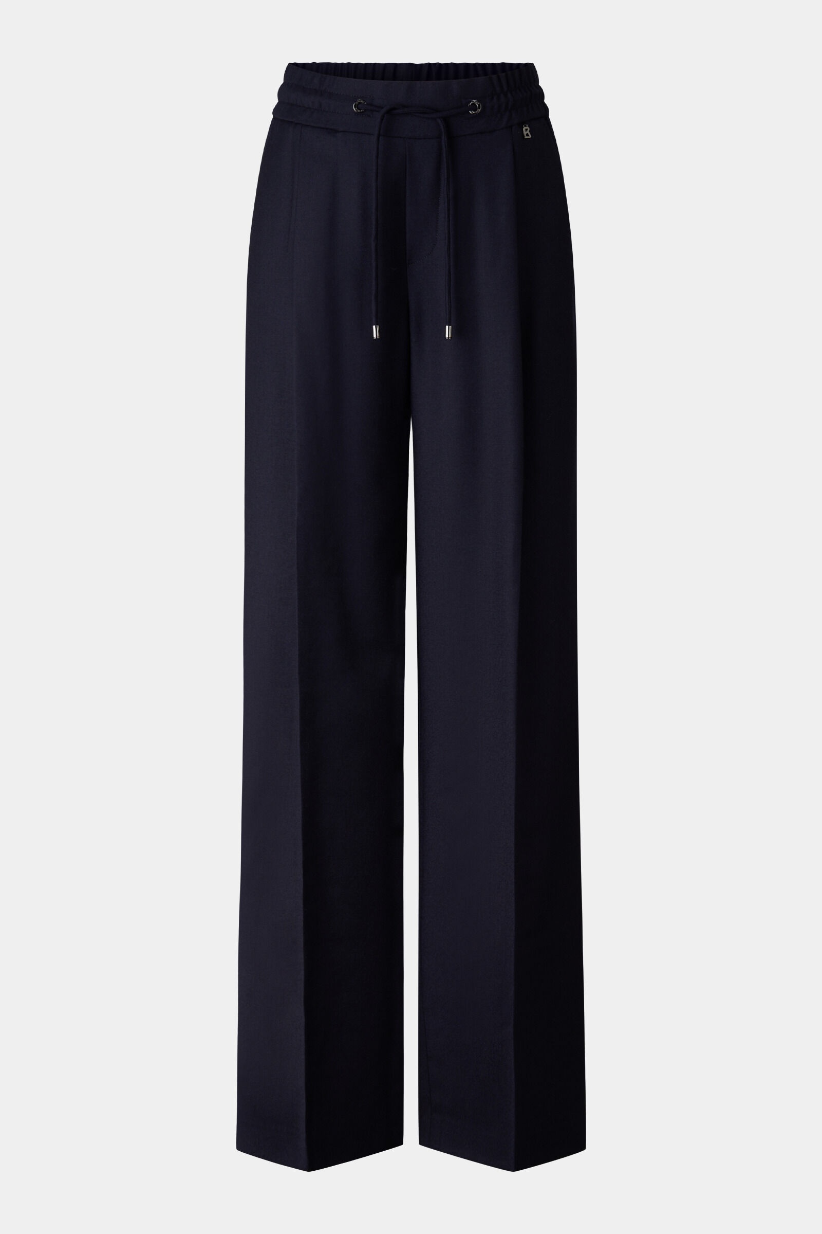 Ella flannel pants in Navy blue - 1