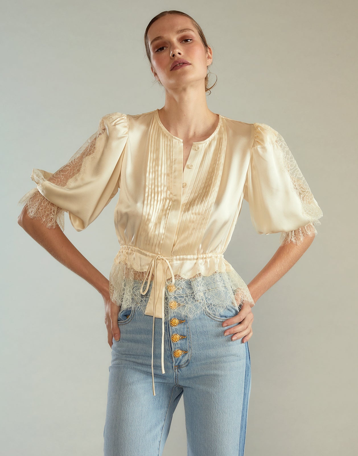 Lure Lace Blouse - 1