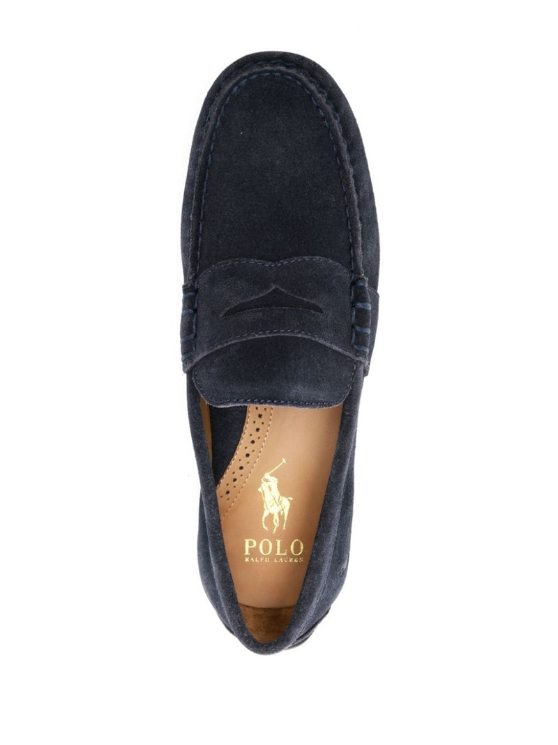 penny-slot calf-leather loafers 4