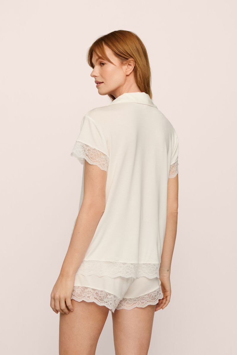 eberjey Malou TENCEL™ Modal Shortie Short PJ Set outlook