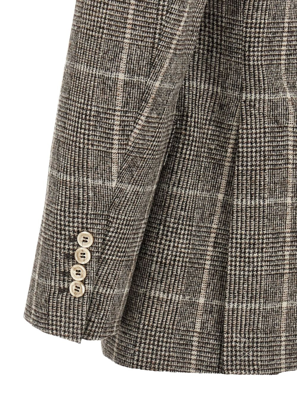 Cavallo Prince of Wales-check blazer - 3
