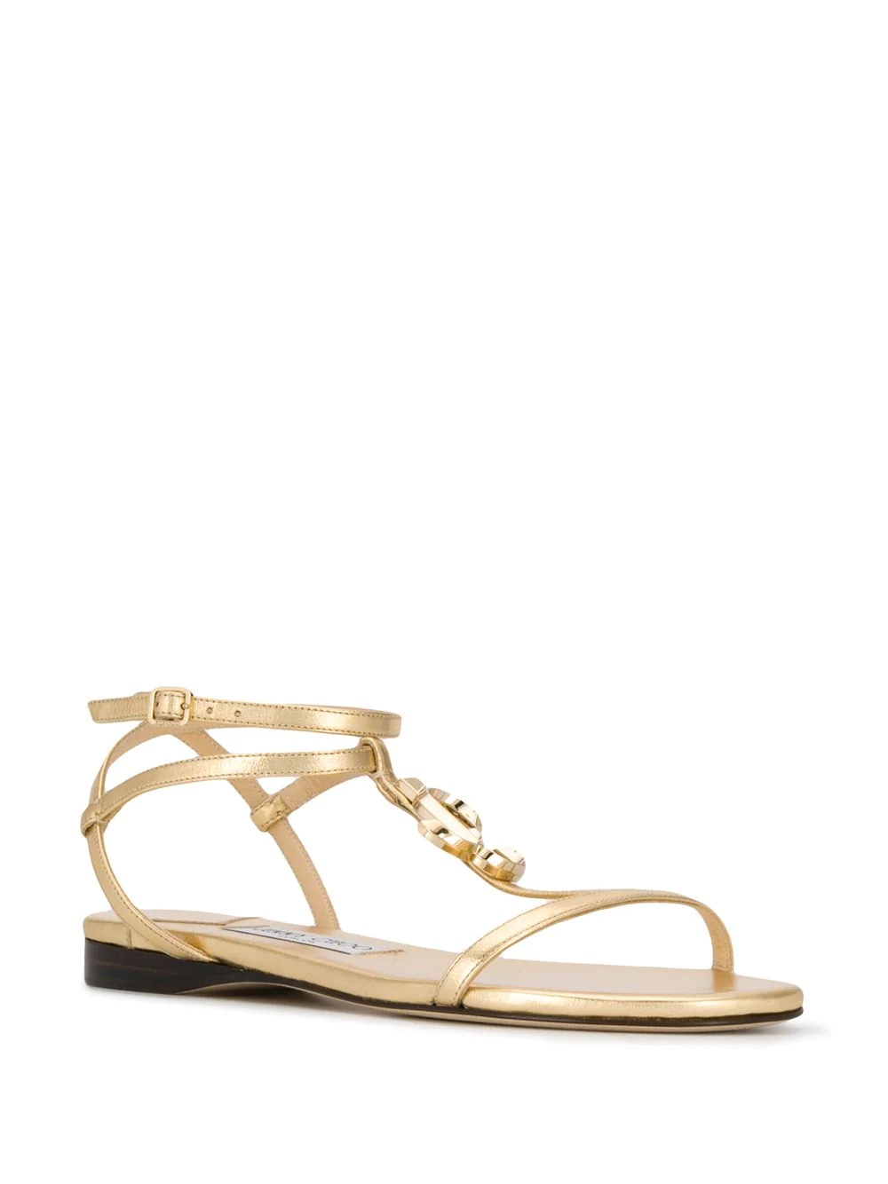 Alodie logo flat sandals - 2