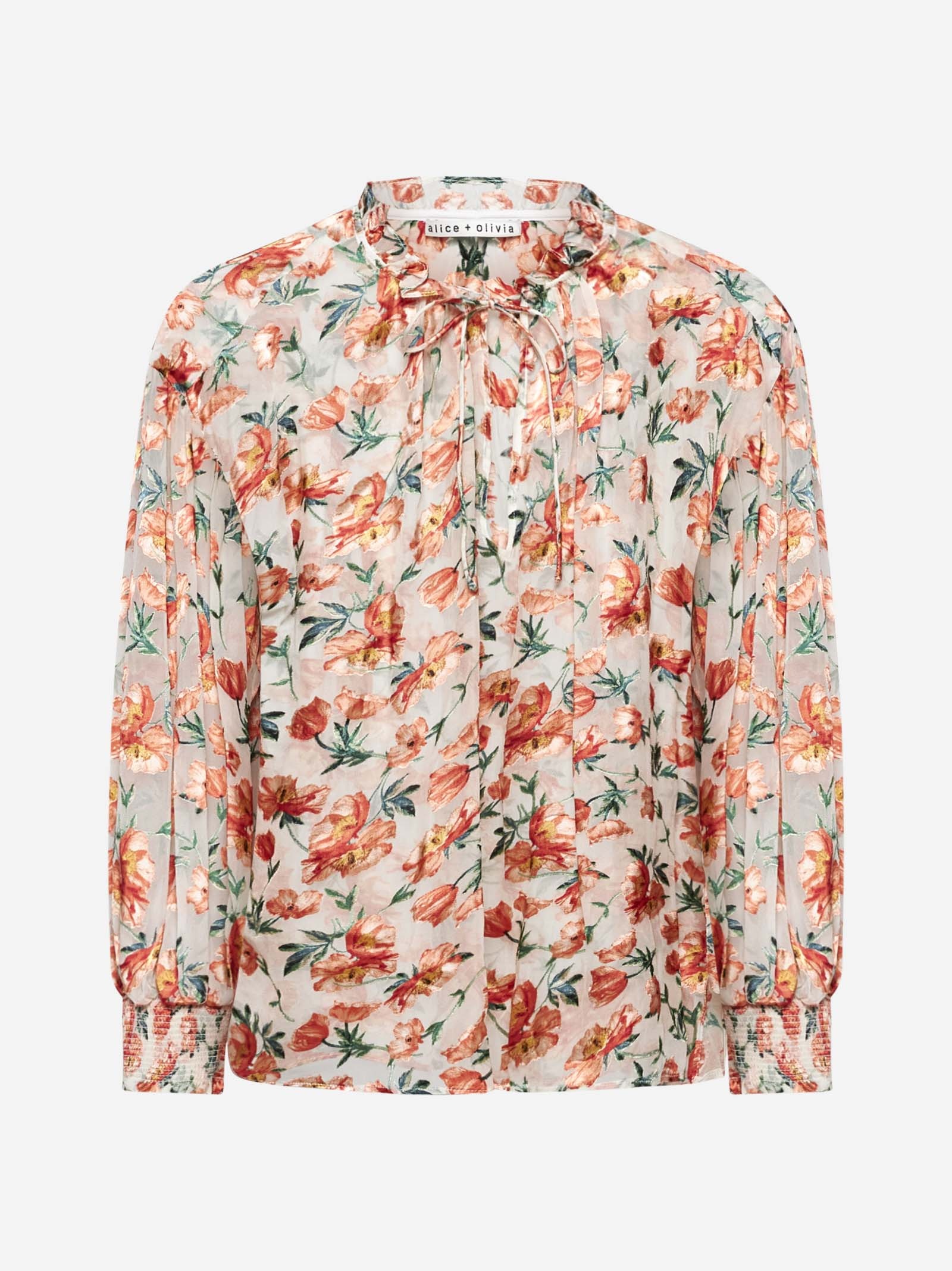 Julius print silk-blend blouse - 1