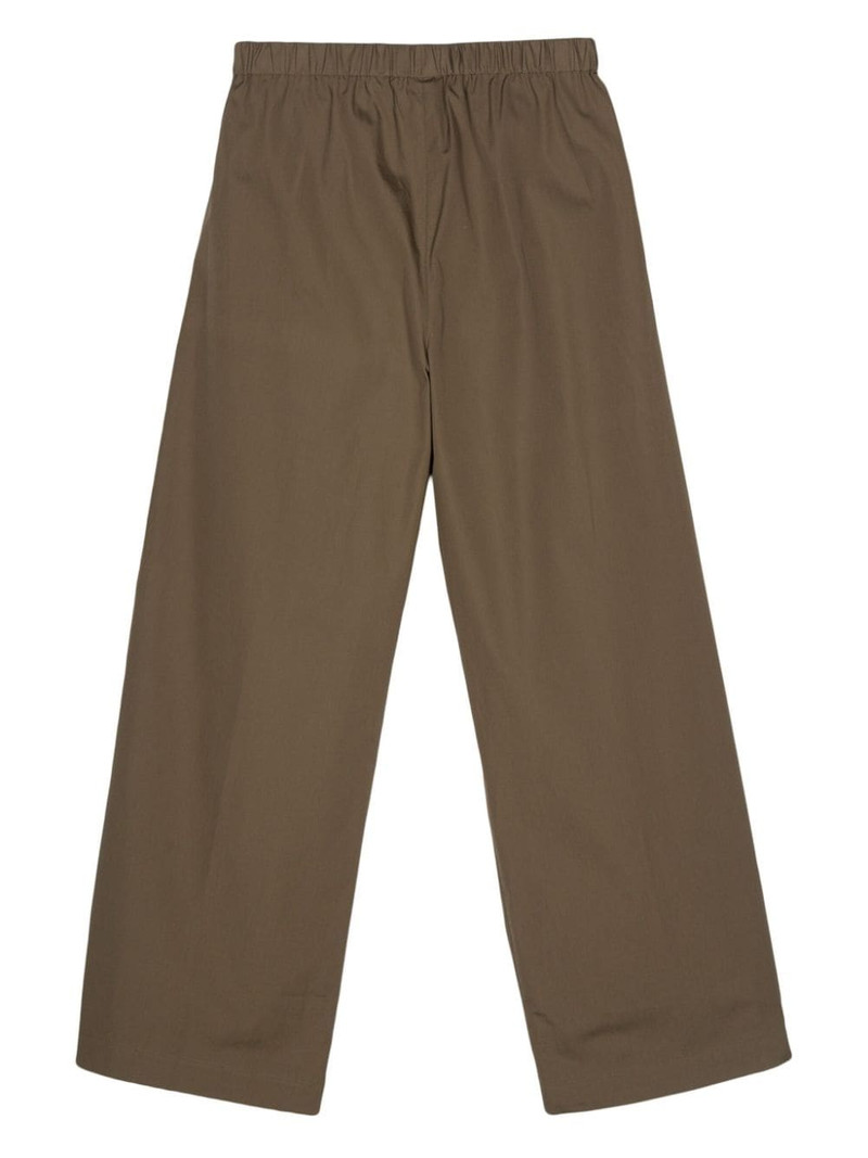 Aspesi poplin wide-leg trousers outlook