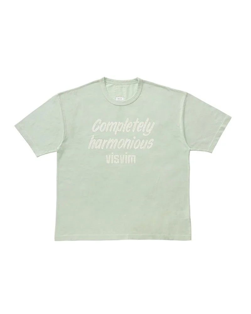 JUMBO TEE S/S DMGD LT.GREEN - 1